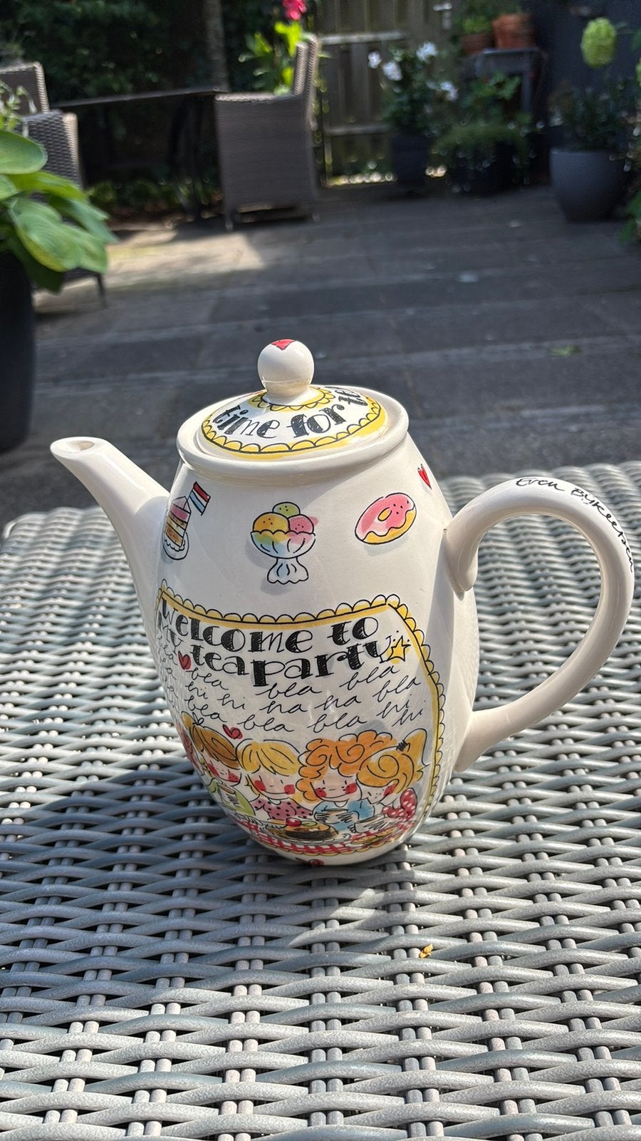 Theepot Blind, Antiek en Kunst, Ophalen