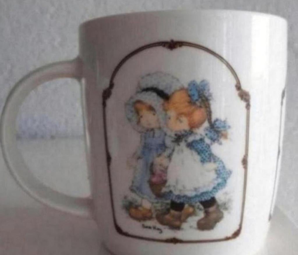 Beker Sarah Kay, Ophalen of Verzenden, Zo goed als nieuw, Overige stijlen, Kop(pen) en/of Schotel(s)