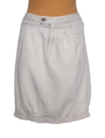 Yaya rok, tencel/linnen rokje, grijs/beige, Mt. M, Maat 38/40 (M), Overige kleuren, Verzenden, Zo goed als nieuw