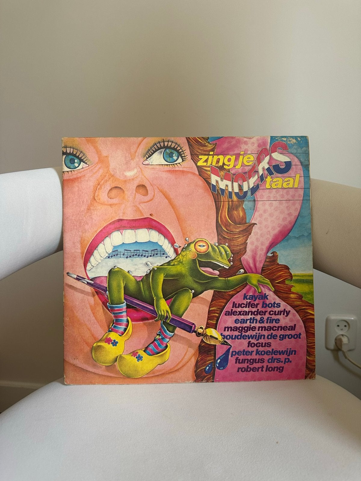 Zing Je Moerstaal LP - Diverse Artiesten (1976), Ophalen, LP, Gebruikt, Pop