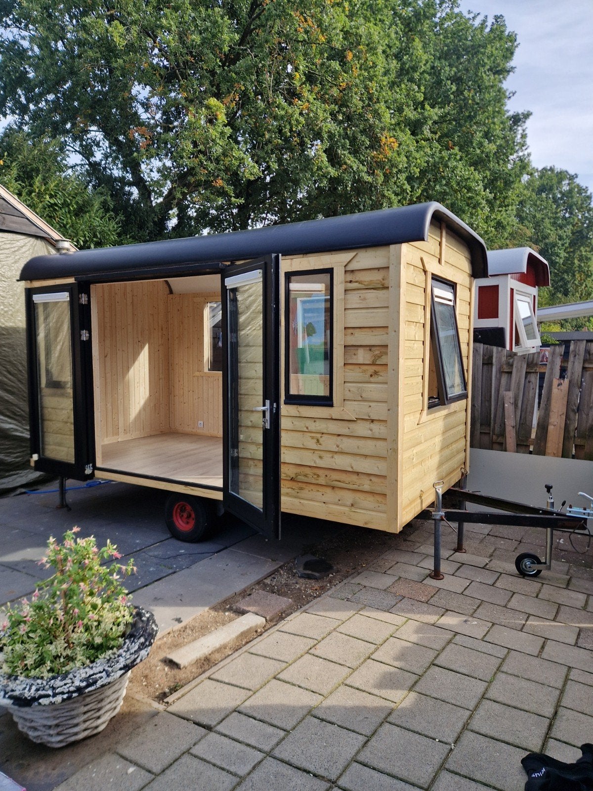 Pipowagen 4x2 Tiny House Mantelzorg - Compleet Geïsoleerd, Ophalen of Verzenden