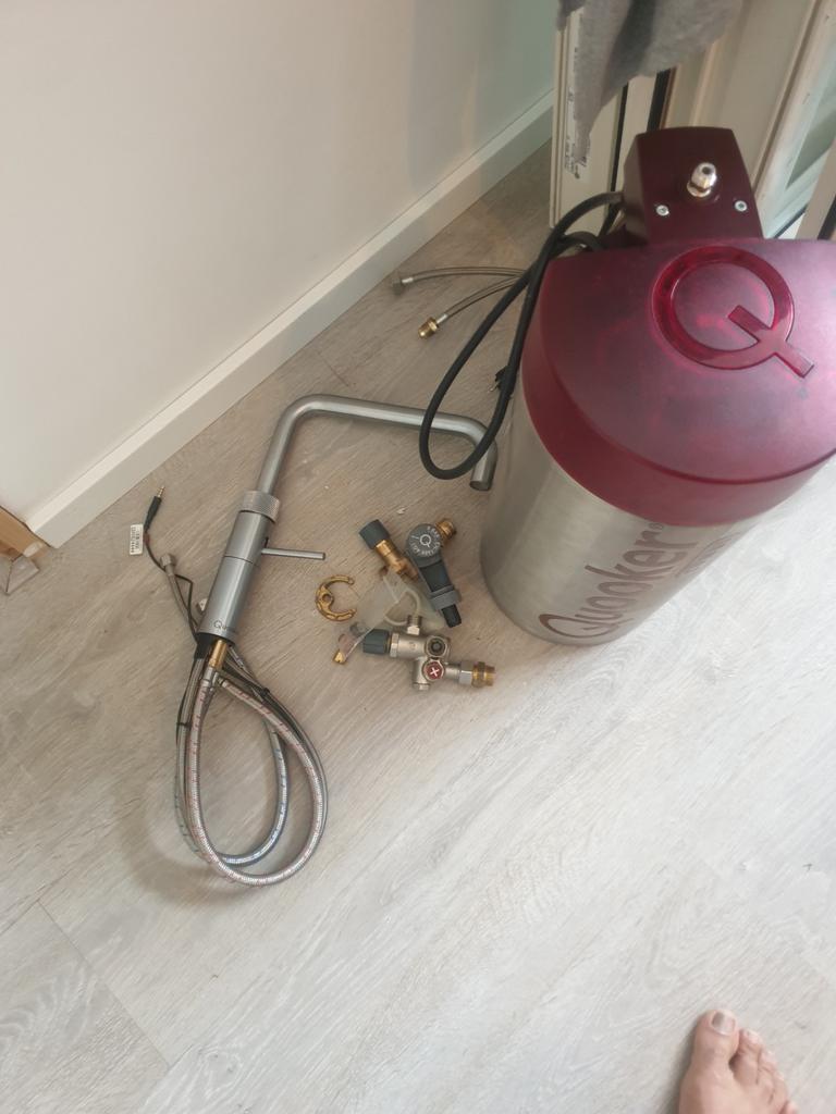 QUOOKER COMBI +. 3IN1, Ophalen, Kraan