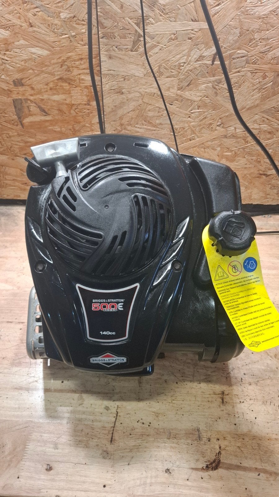 Briggs & Stratton 500E 140cc OHV Benzine Motor NIEUW, Cirkelmaaier, Briggs stratton, Briggs and stratton, Ophalen of Verzenden