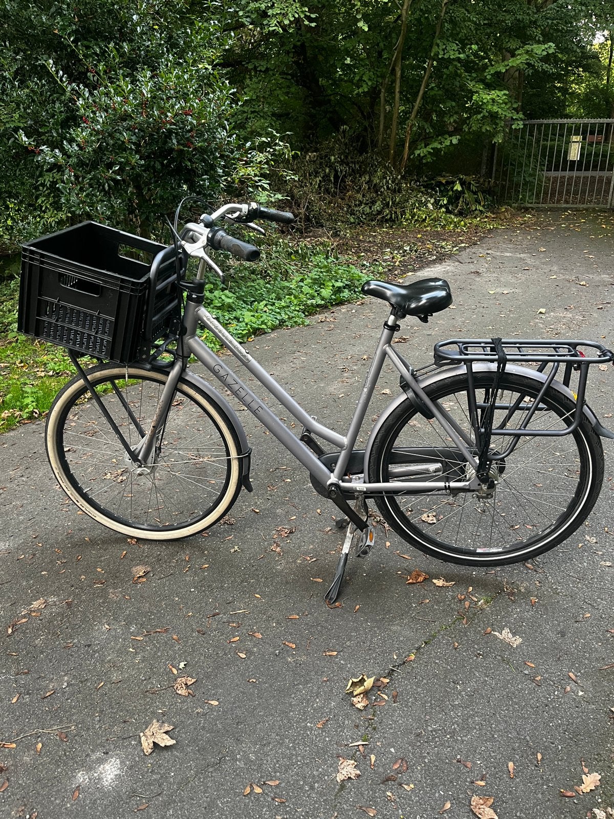 Gazelle Heavy Duty fiets met krat, 56 cm of meer, Ophalen, Gebruikt, Versnellingen