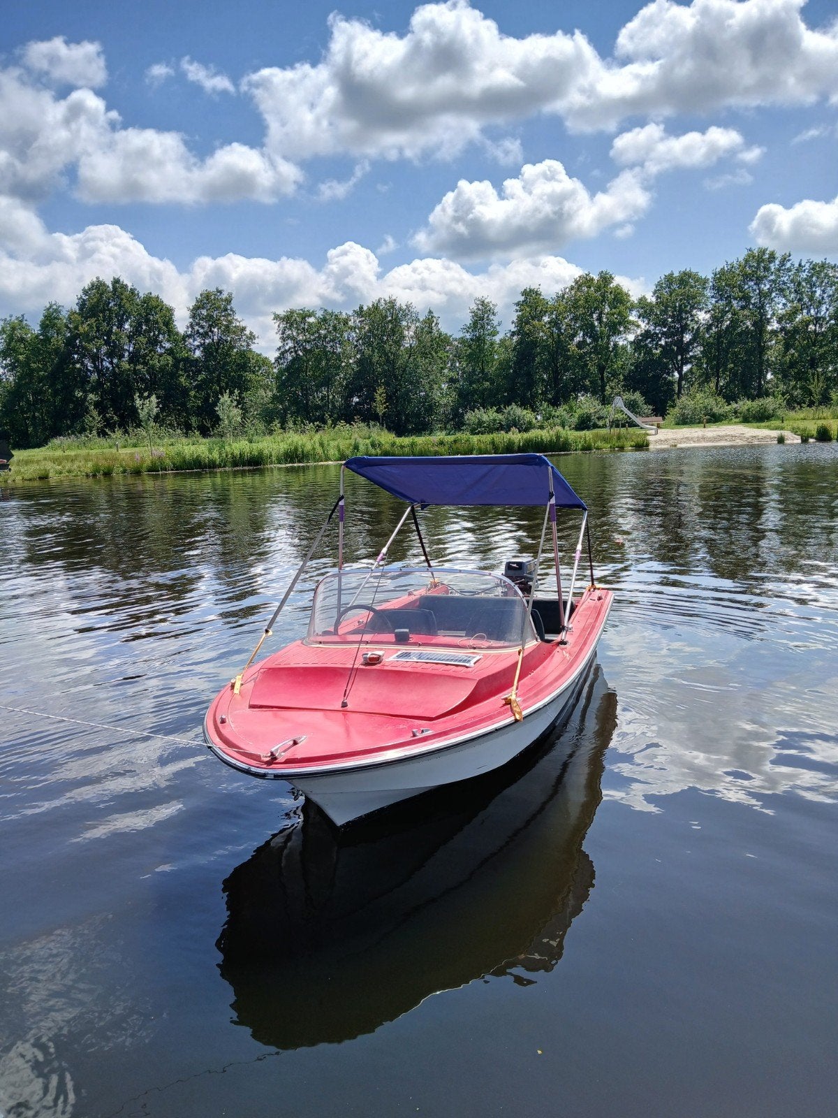 Fletcher speedbootje met 8pk buitenboordmotor en trailer!, Ophalen, Overige typen, Motorboot