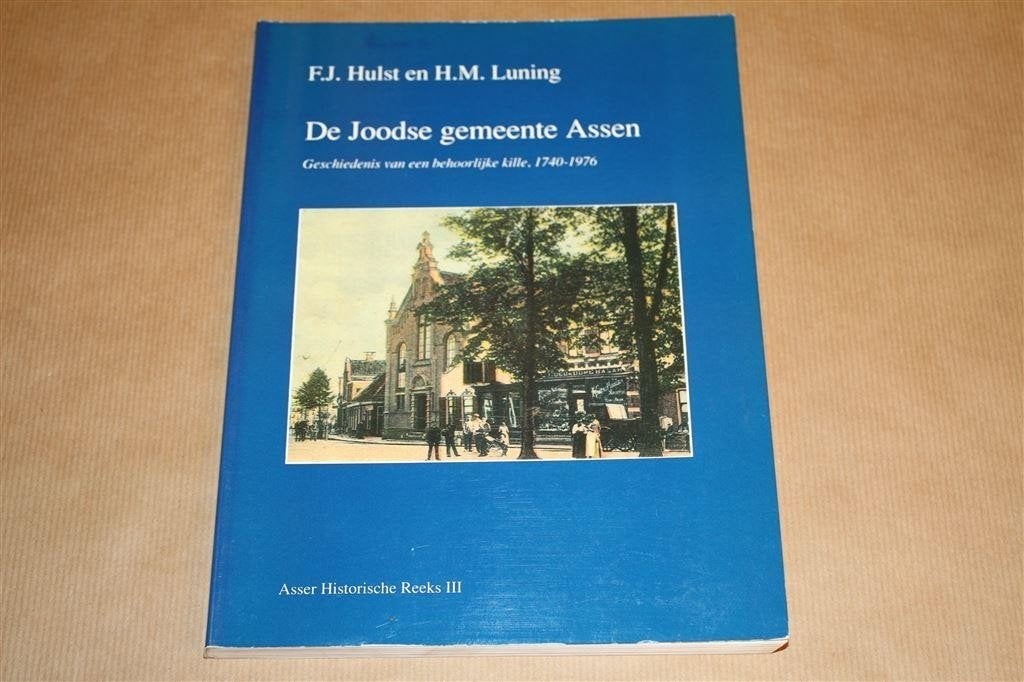 De Joodse gemeente Assen, Ophalen of Verzenden, Zo goed als nieuw