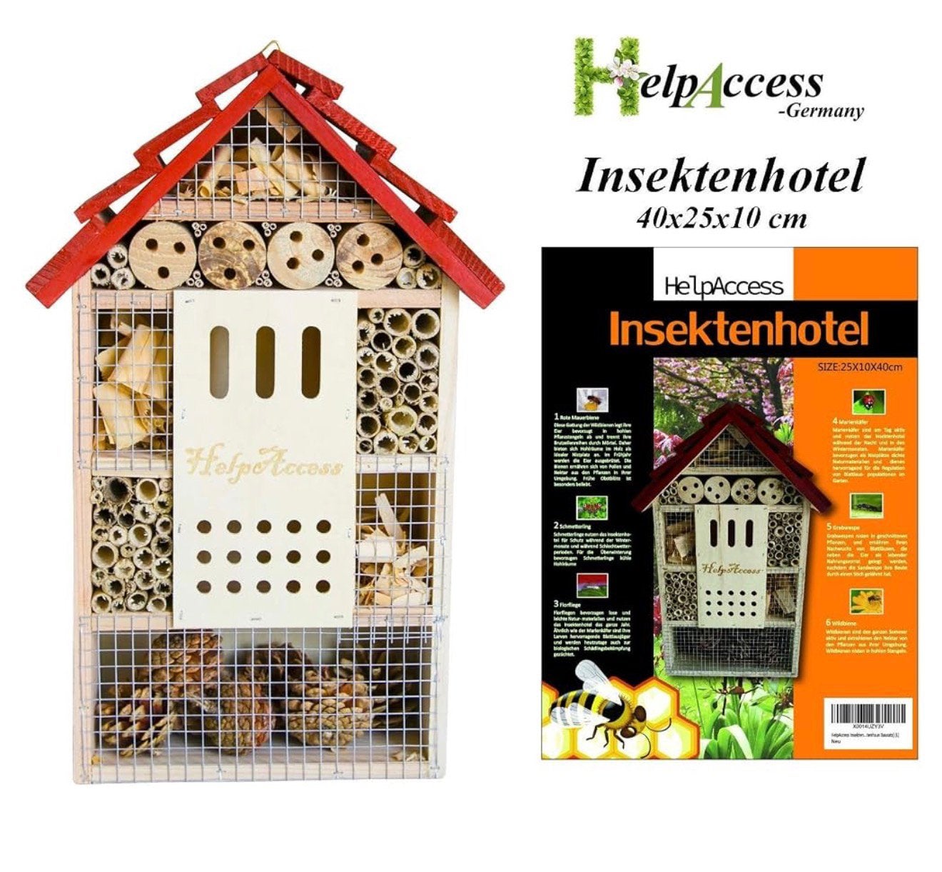 Nieuw insectenhotel 40 cm insect hotel, Ophalen, Nieuw