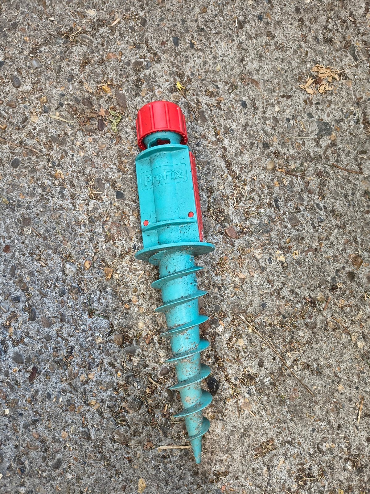 Blome Pro Fix Inschroefhuls / Grondanker camping parasol., Gebruikt, Onb, Overige typen, Ophalen of Verzenden