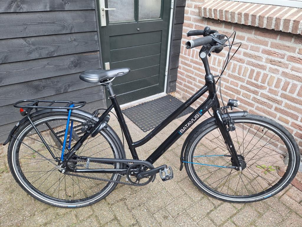 Damesfiets Batavus 28 inch, Ophalen, Versnellingen, Batavus, 53 tot 56 cm