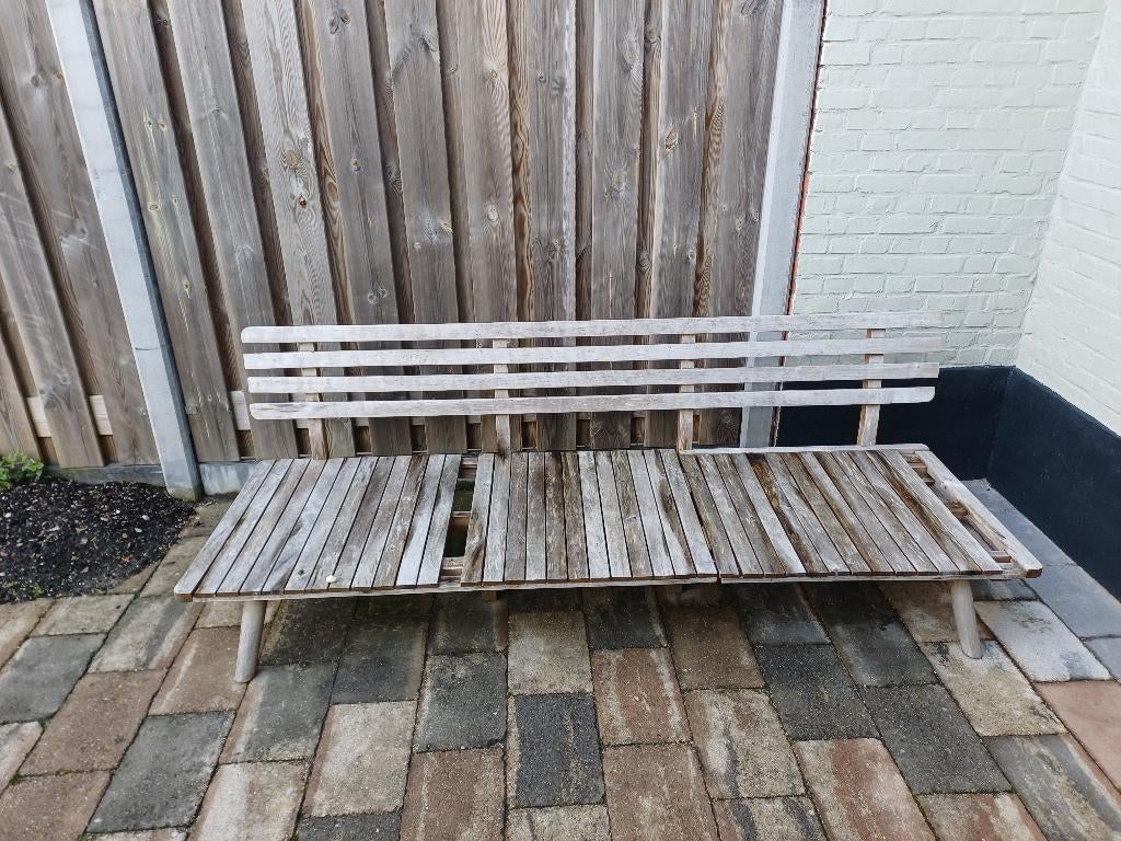 Tuinbank, Tuin en Terras, Ophalen, Gebruikt, Hout