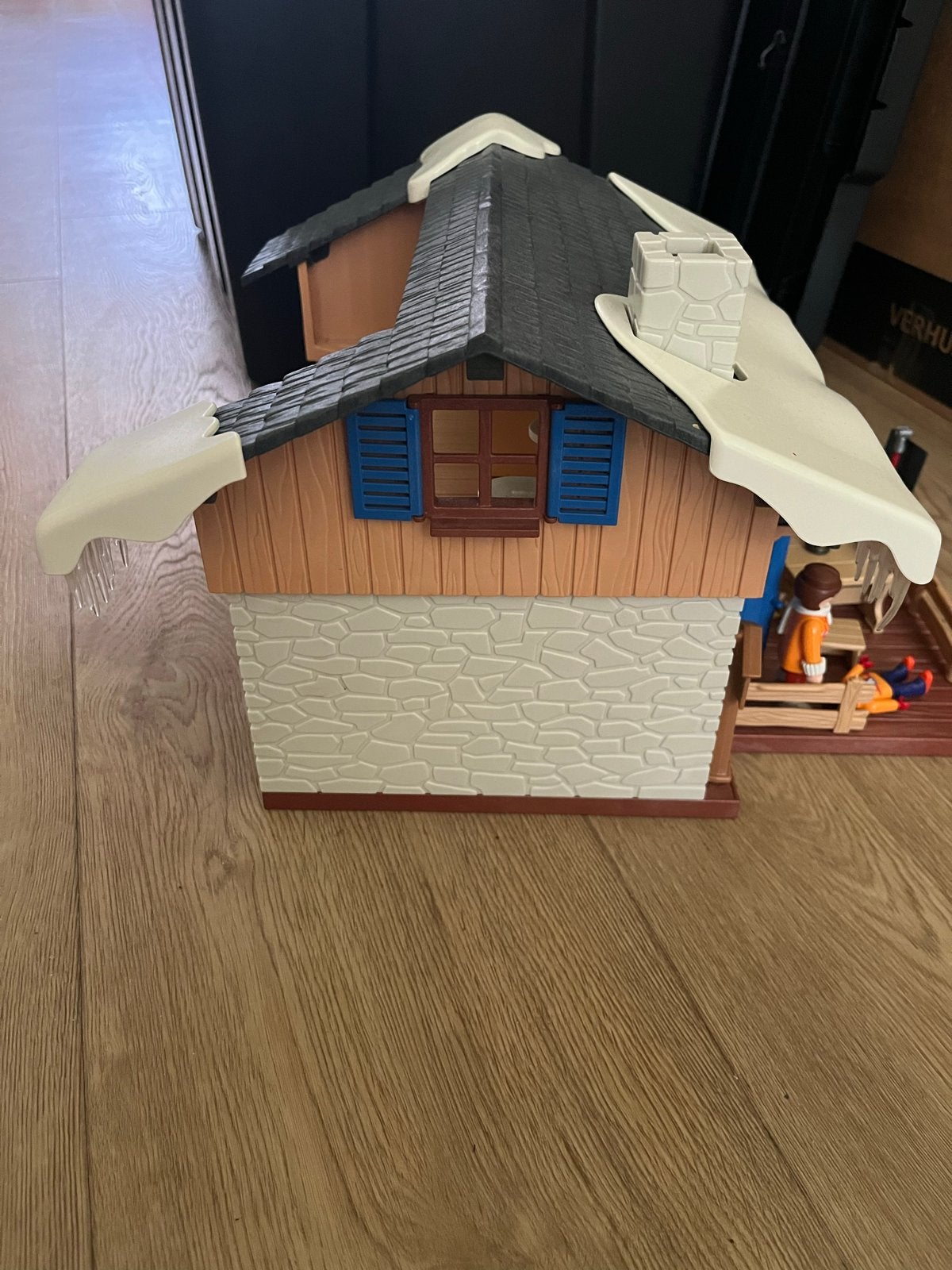 Playmobil Skihut met accessoires en figuren, Kinderen en Baby's, Speelgoed | Playmobil, Gebruikt, Gebouw, Complete set, Ophalen of Verzenden