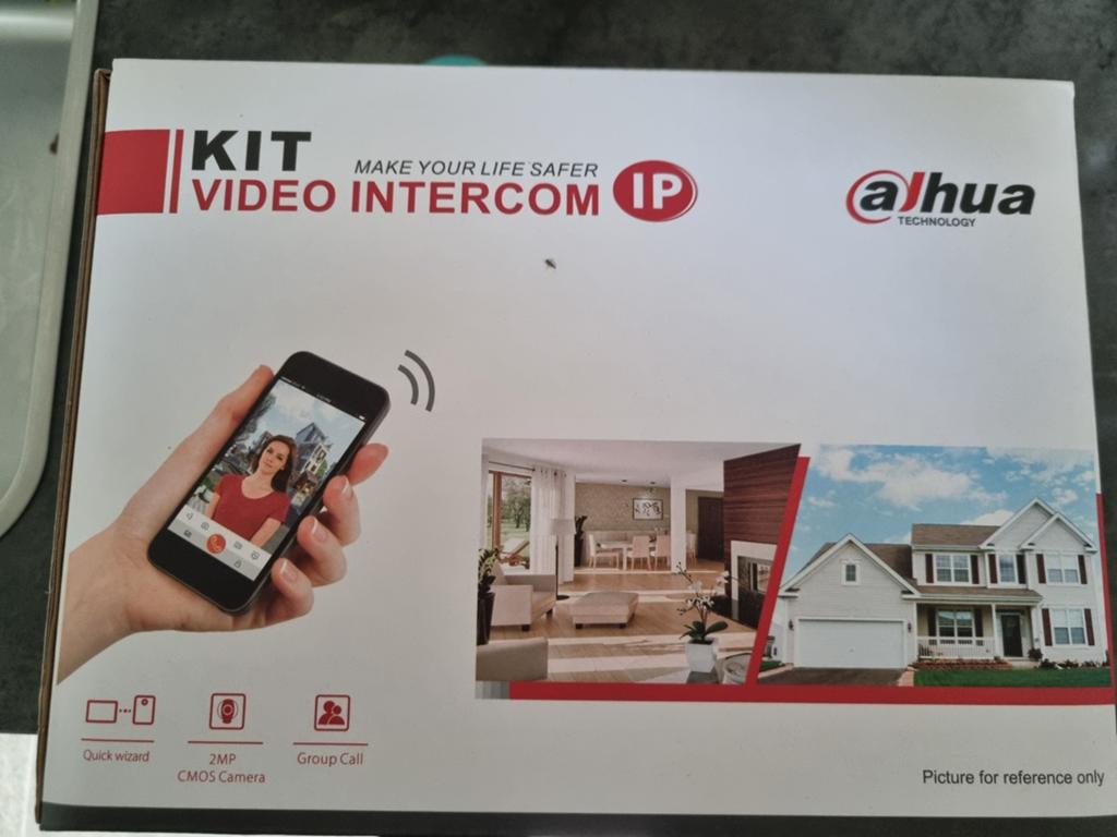KTW02 Dahua met deurbel en monitor, Ophalen of Verzenden, Nieuw