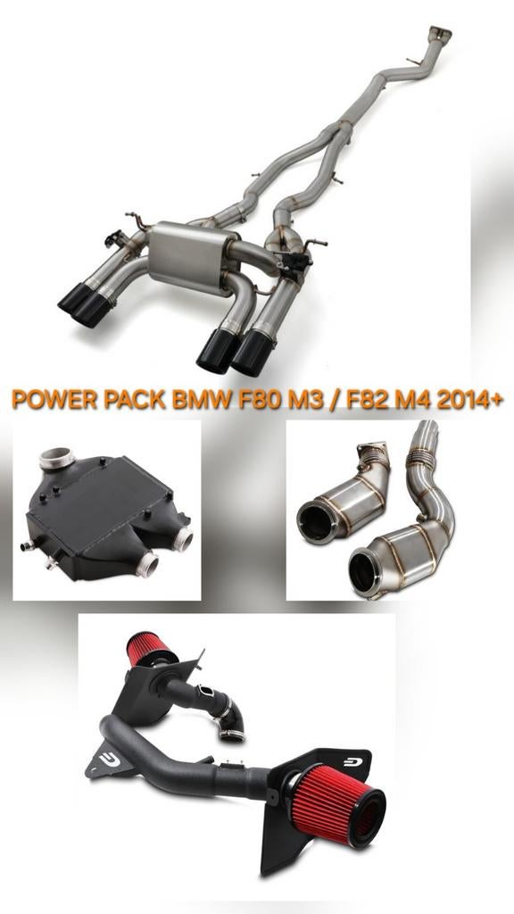 Uitlaat stage 2 power pack BMW F82 / F83 M4 S55 3.0L 2014+, Ophalen of Verzenden, PERFORMANCE-EXHAUST.NL, INFO@PERFORMANCE-EXHAUST.NL