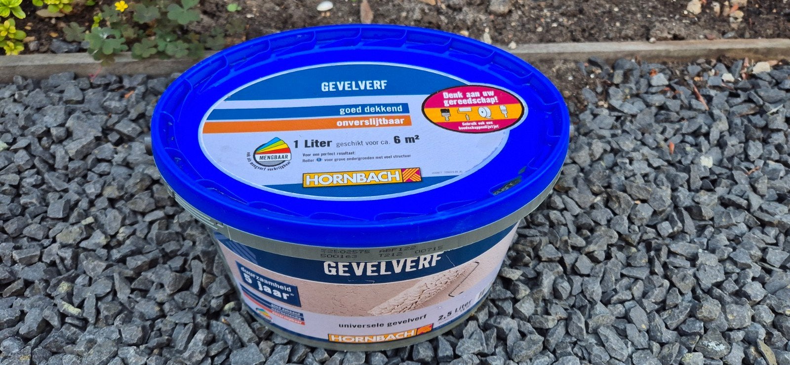 HORNBACH Gevelverf Universeel 2,5 Liter - Nieuw, Ophalen