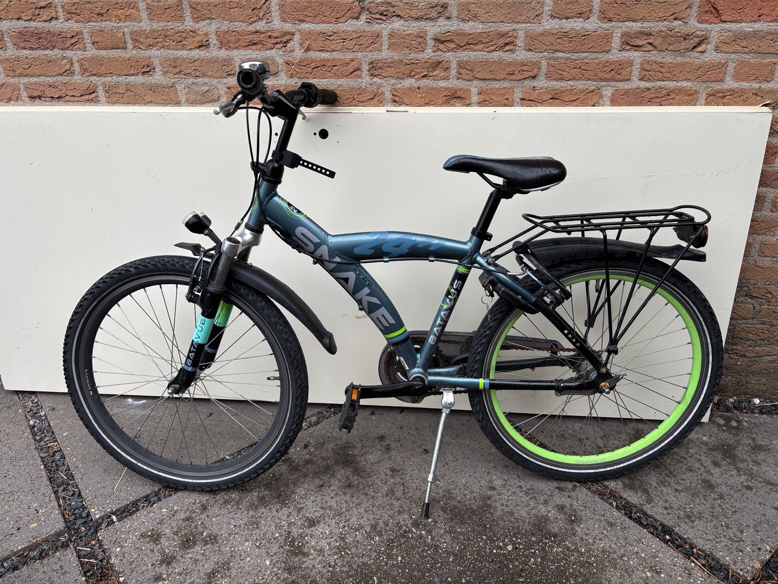 Batavus snake jongens fiets 24 inch, Ophalen, Velgrem, Versnellingen, Gebruikt