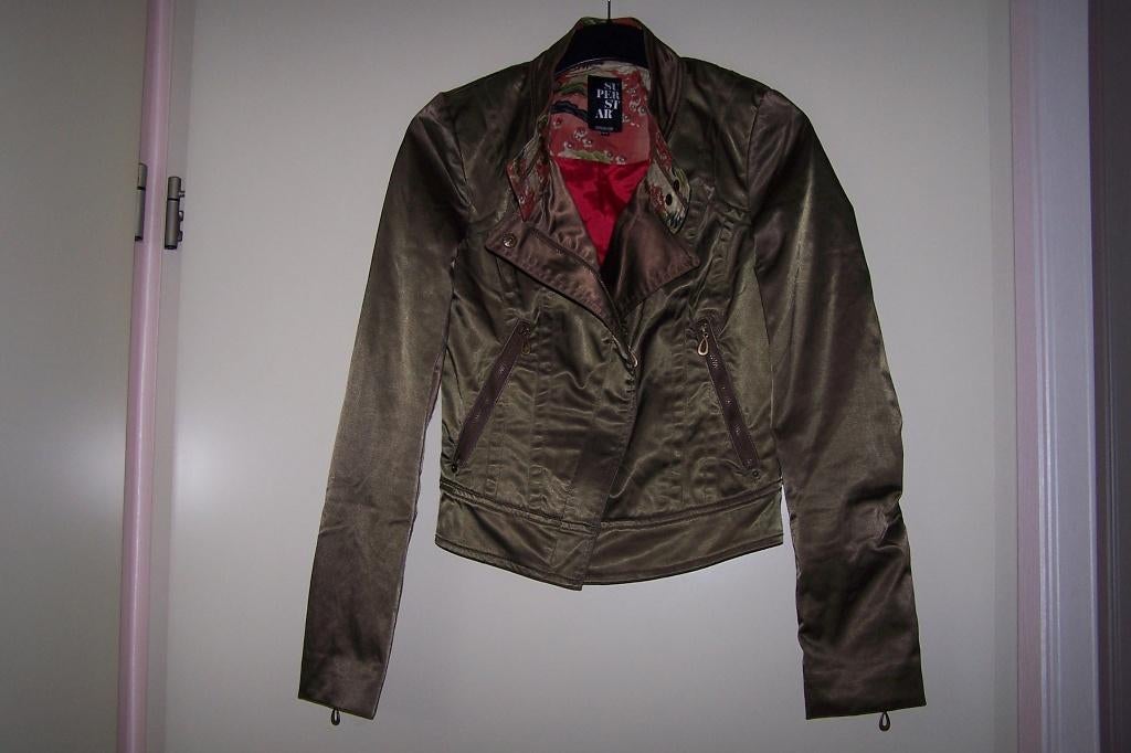 Bikerjack / zomerjas dames -- maat 34 / XS -- Superstar, Superstar, Ophalen of Verzenden, Zo goed als nieuw, Maat 34 (XS) of kleiner