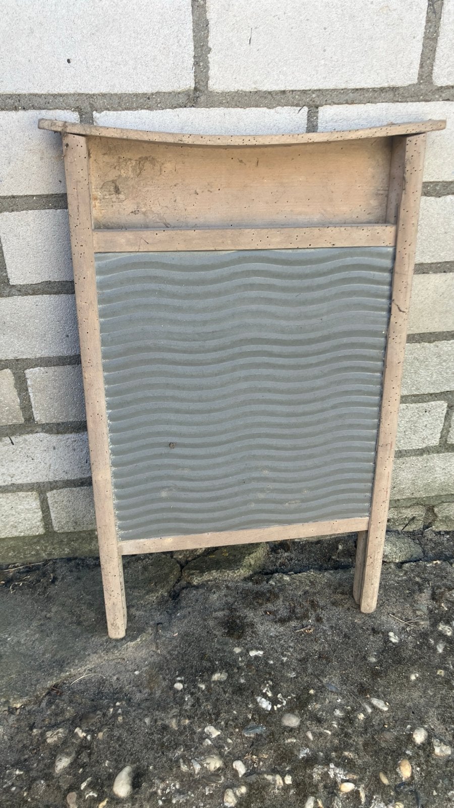 Zeer oud origineel hand wasbord, Ophalen