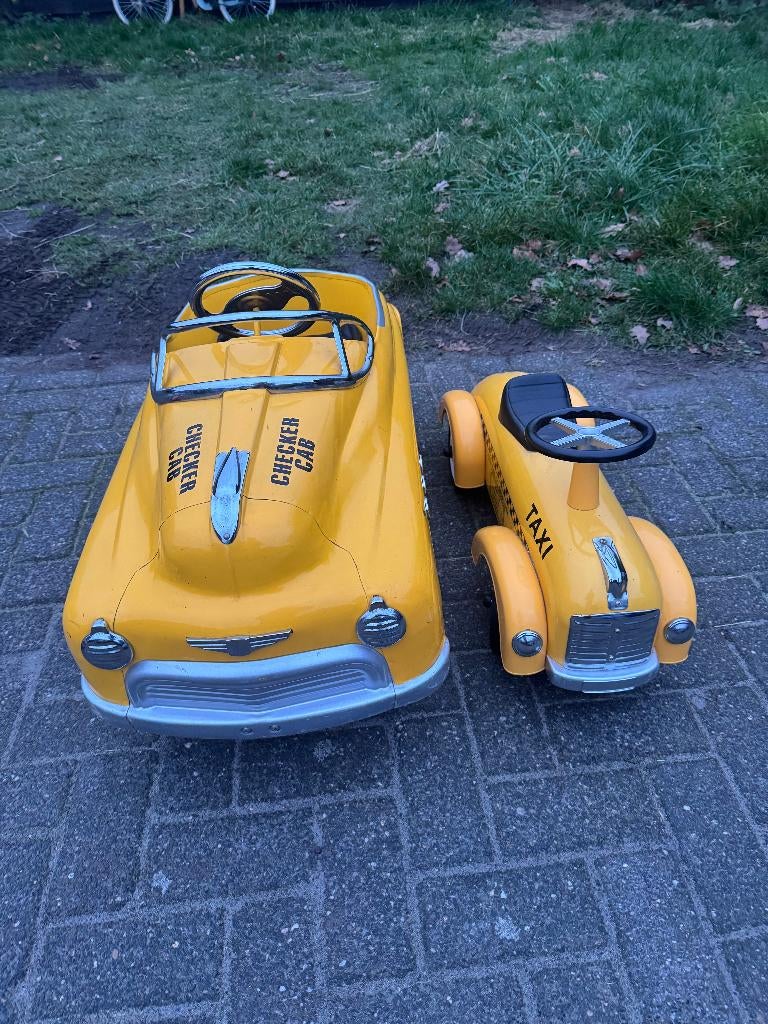 trapauto en loopauto buick taxi thema, Ophalen of Verzenden, Zo goed als nieuw