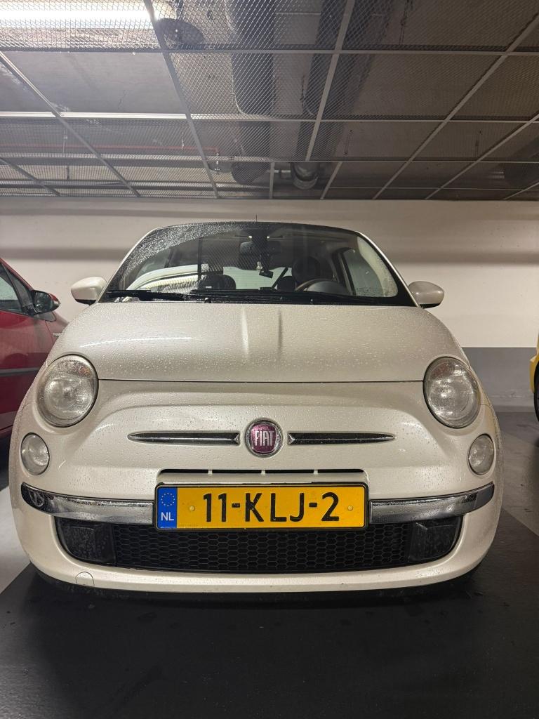 Fiat 500 1.2 AUT 51KW 2010, Stof, 4 cilinders, Origineel Nederlands, Overige kleuren