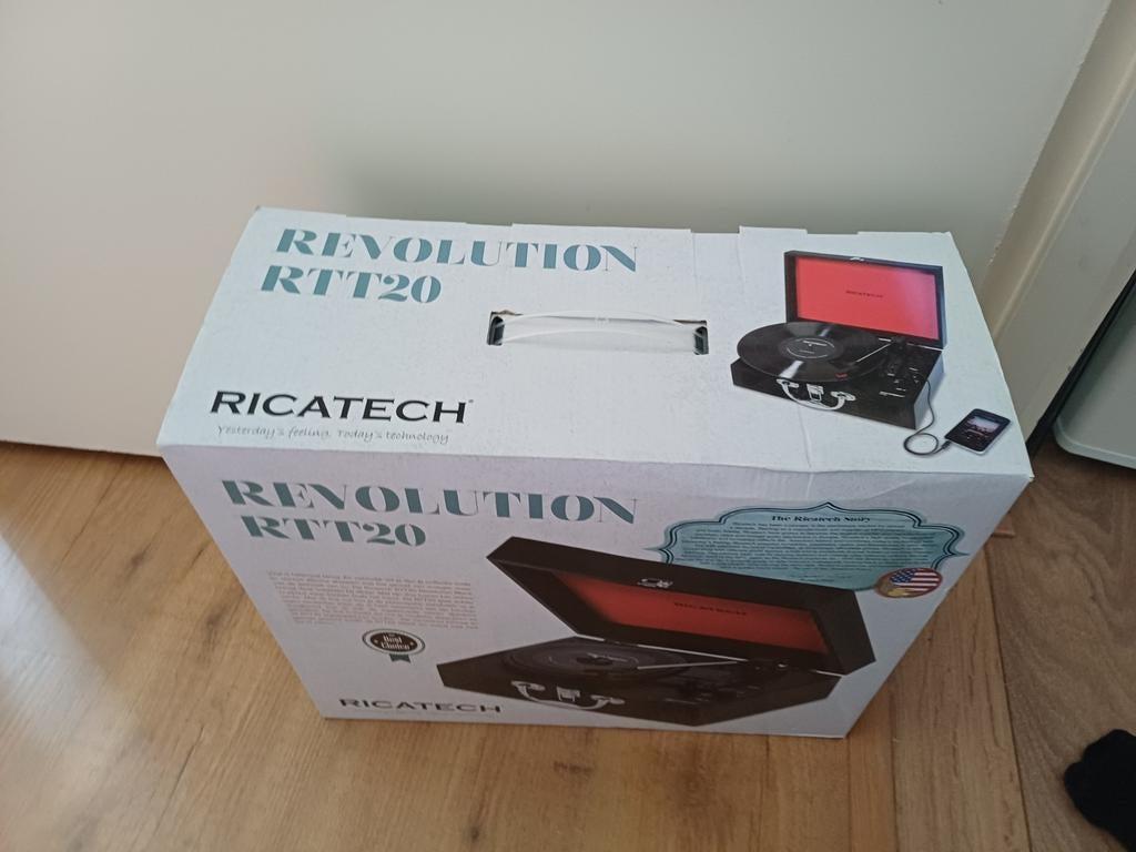 Ricatech platenspeler in een koffer (nieuw), Ophalen, Nieuw, Overige merken