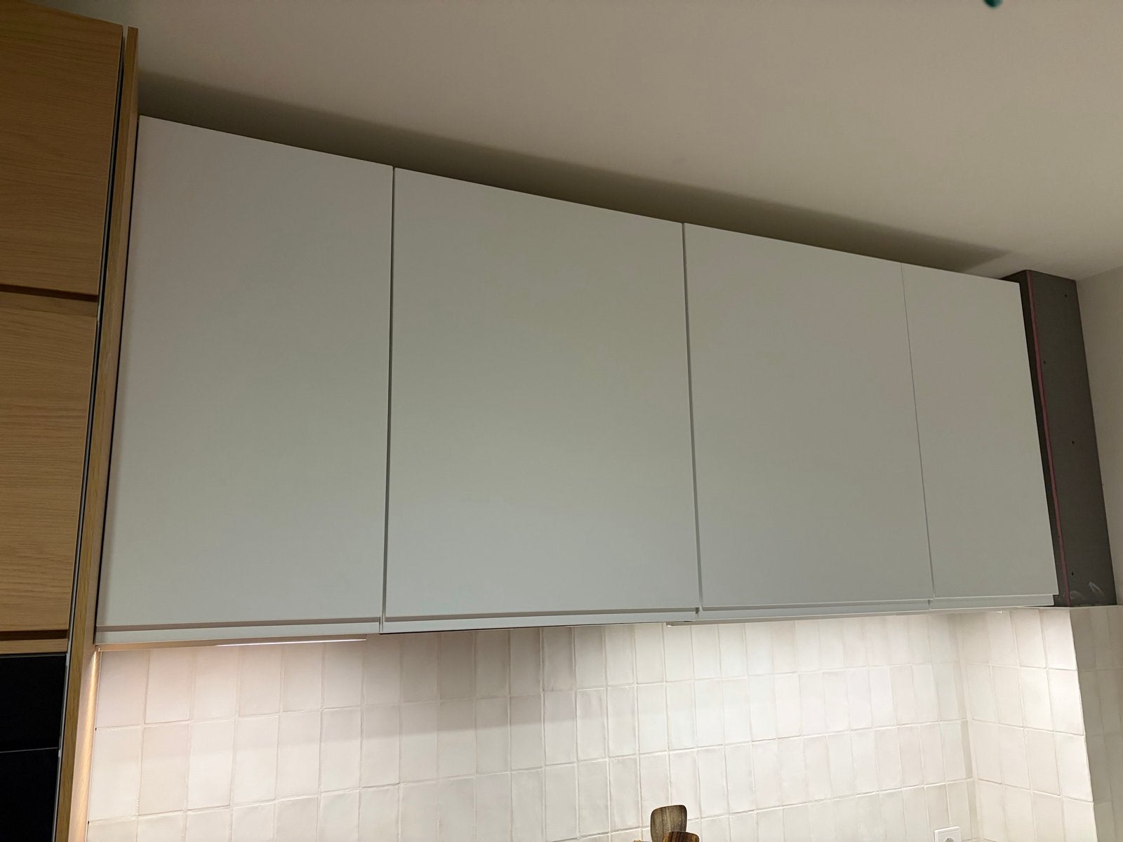 IKEA Voxtorp keukenfrontjes mat wit (4 stuks), Ophalen, Overige typen, IKEA, Zo goed als nieuw