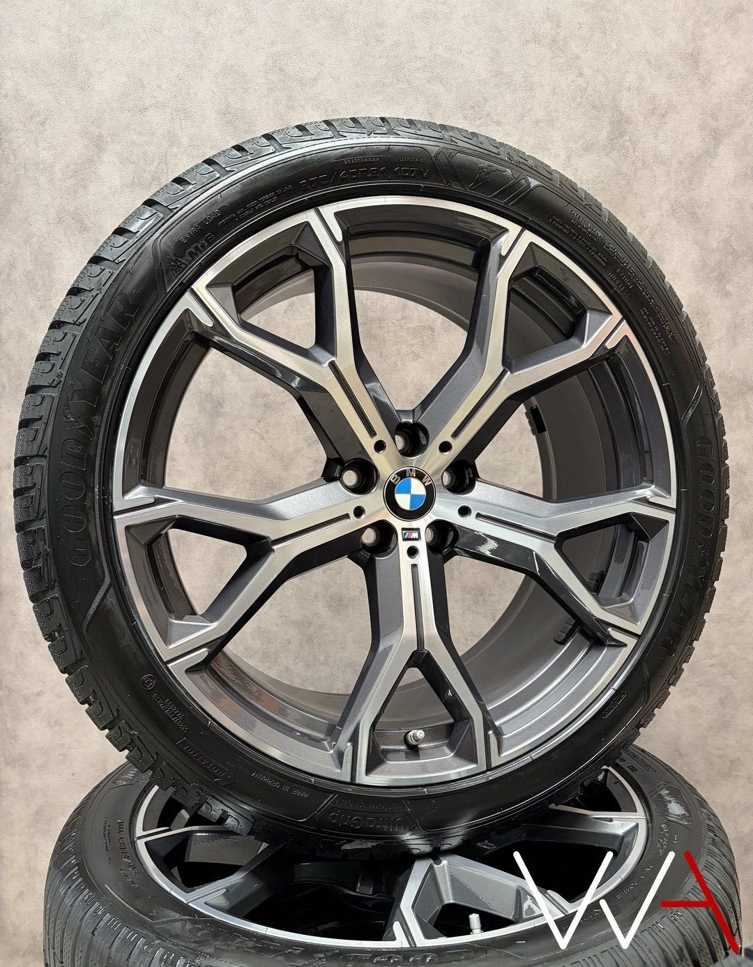 ️21'' BMW X5 X6 G05 G06 741M velgen winter BTW set NIEUW, Gebruikt, -, -, Banden en Velgen