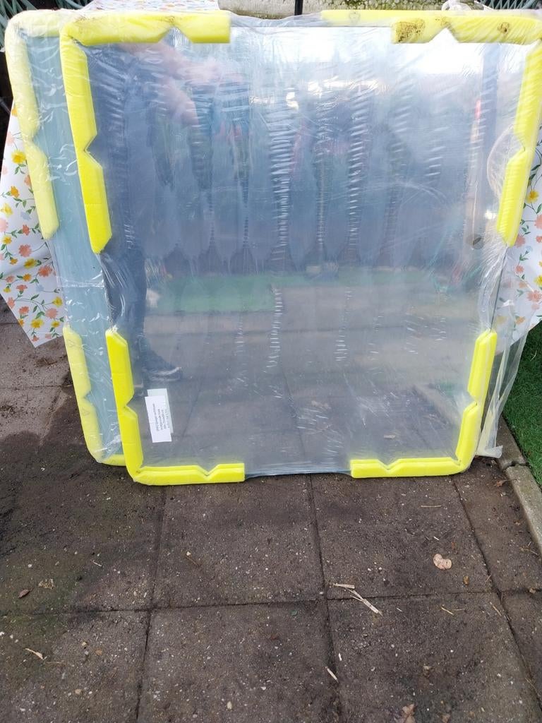 Nieuw spiegel rechthoek 70x80 afgeronde hoeken, Ophalen, Minder dan 50 cm, Nieuw, Minder dan 100 cm