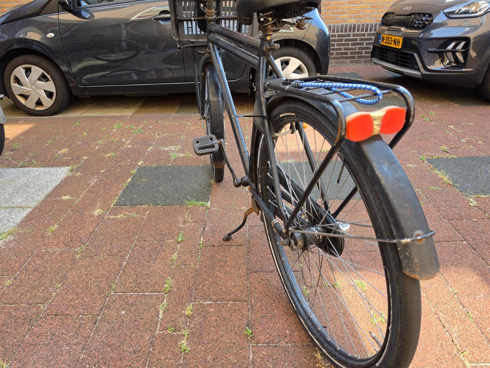 Degelijke transportfiets met versnellingen, Overige merken, Terugtraprem, Gebruikt, Versnellingen