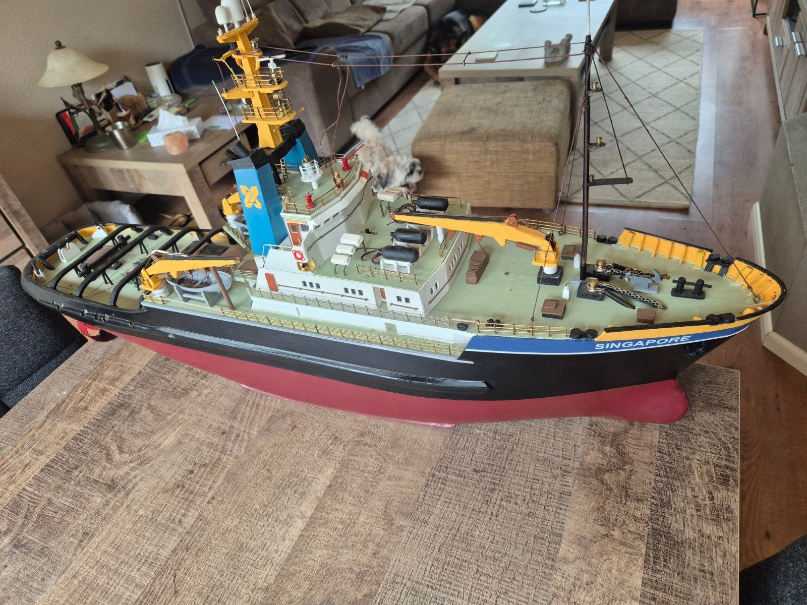 Rc Sleepboot Singapore, Ophalen of Verzenden