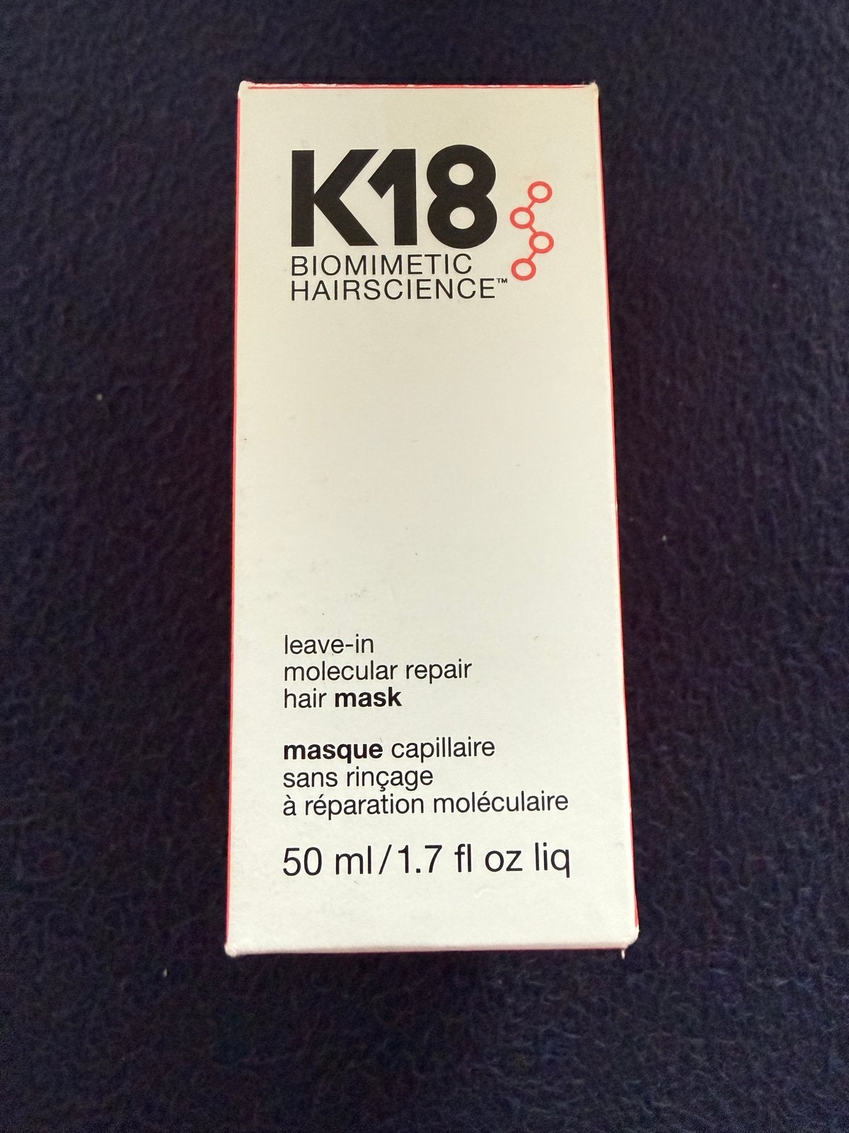 K18 Leave-in Molecular Repair Hair Mask 50ml, Ophalen of Verzenden, Nieuw, Haarverzorger of -hersteller