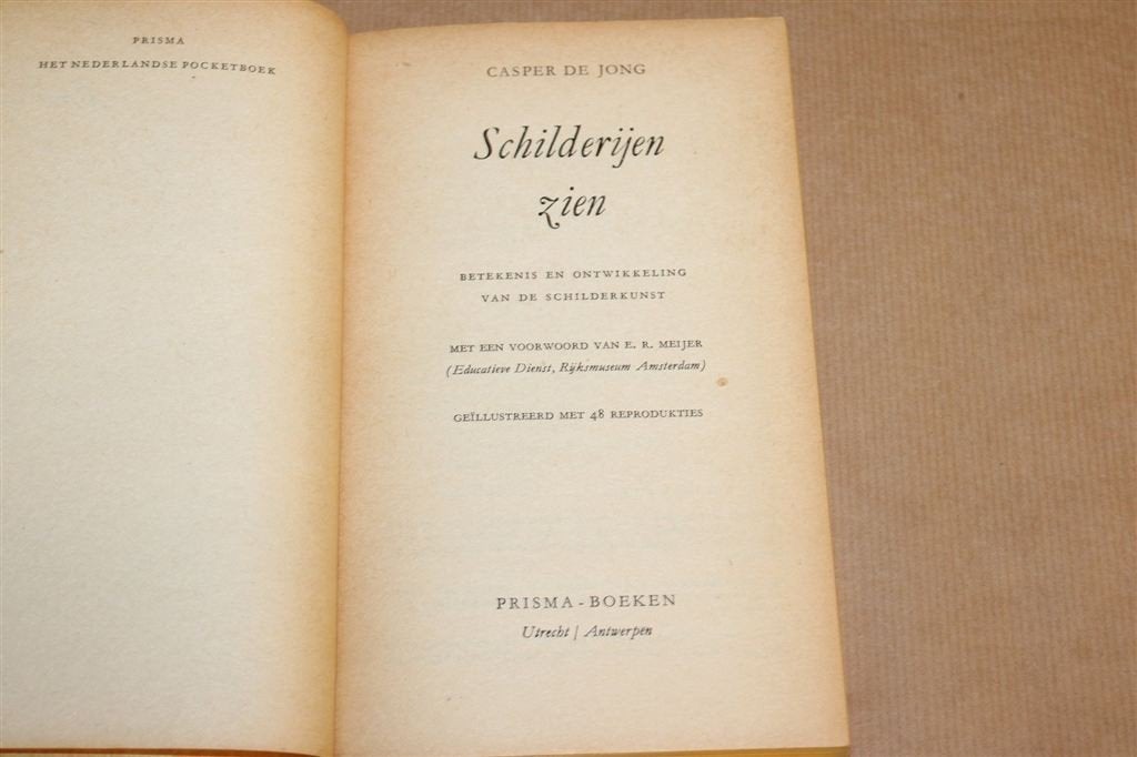 Schilderijen Zien — Ontwikkeling van de Schilderkunst 1958, Ophalen of Verzenden, Gelezen