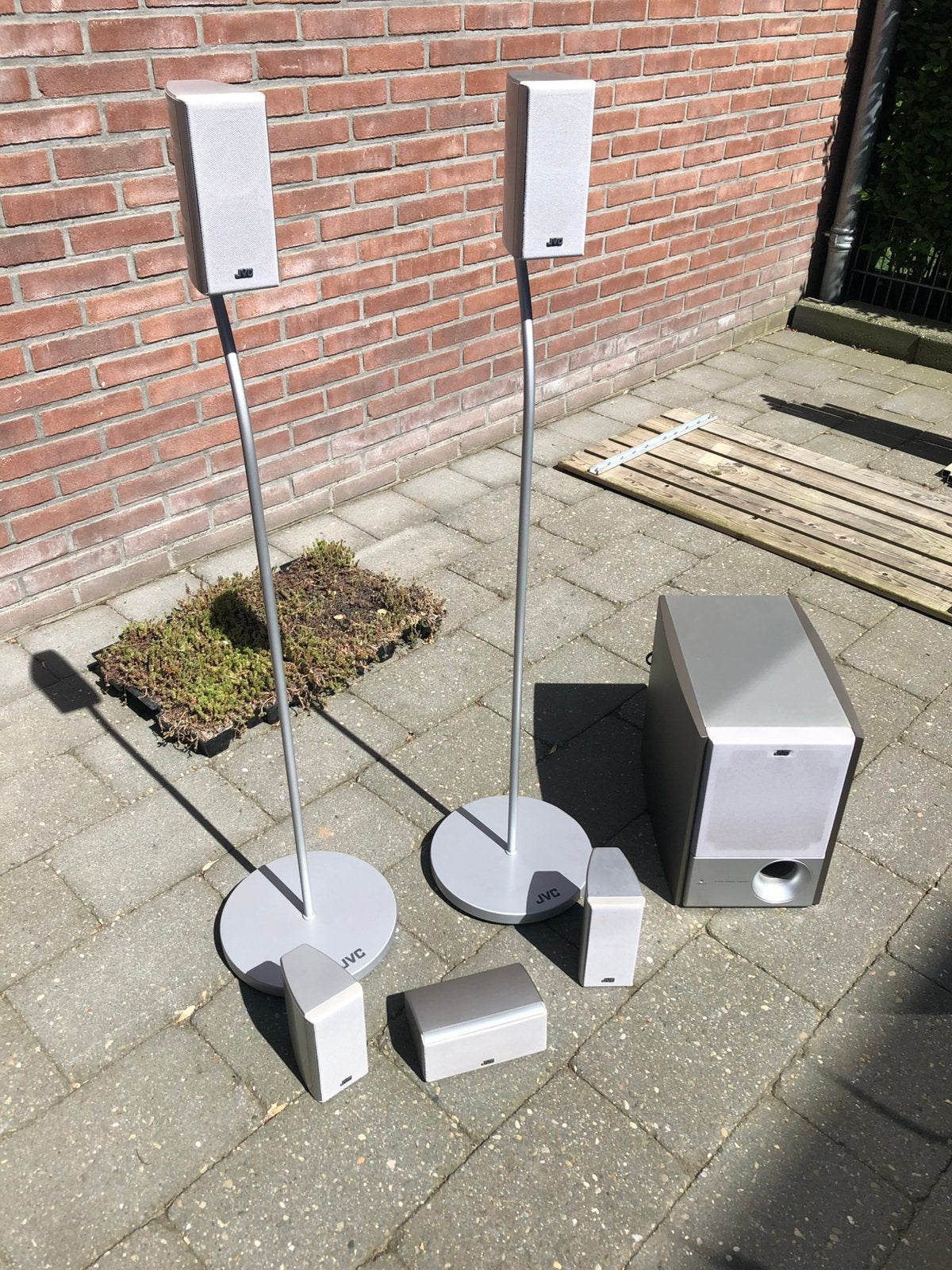 Surroundset JVC, Audio, Tv en Foto, Ophalen, JVC, Zo goed als nieuw, 5.1-systeem