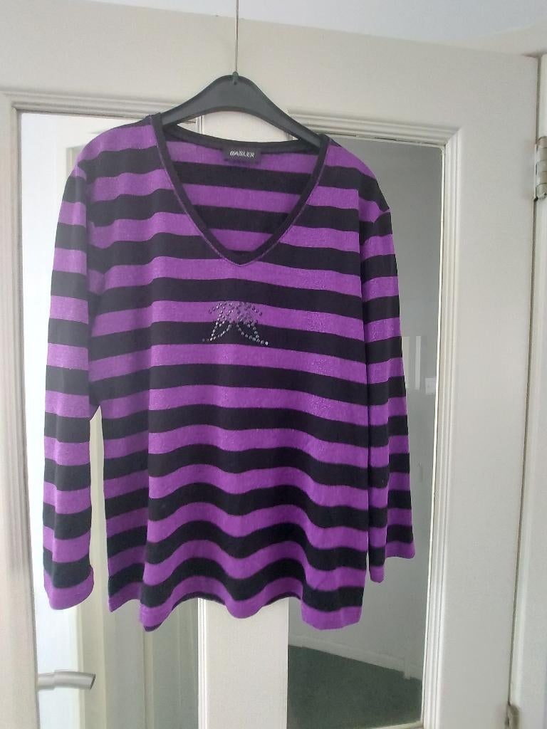 nieuwe truitje top van Basler, mooi!, Ophalen, Nieuw, Maat 38/40 (M), Paars