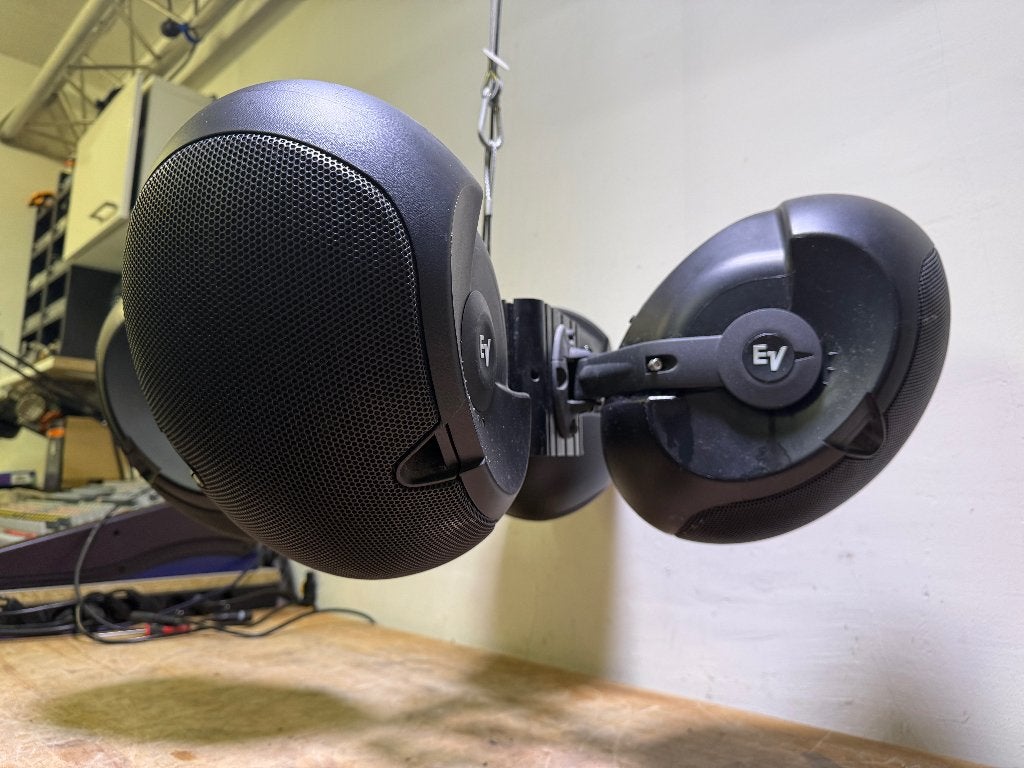 4x EV Electro-Voice EVID 4.2 speakers, Gebruikt, Speakerset, Ophalen of Verzenden, 150 watt of meer
