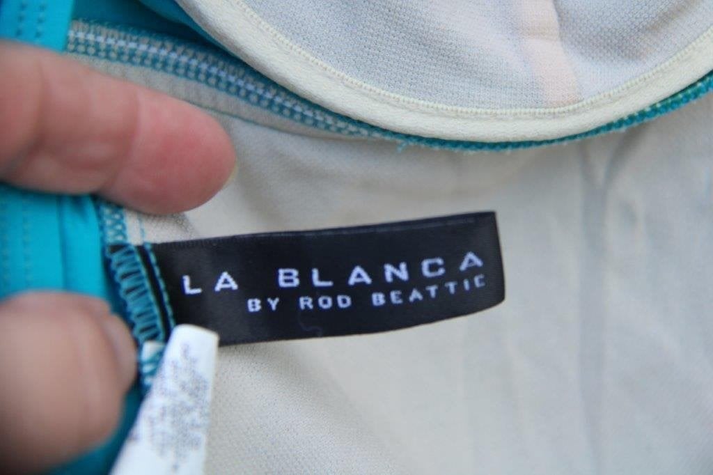 Badpak blauw La Blanca by Rod Beattie mt 10 EU40 Cup B Vast, Blauw, Badpak, Ophalen of Verzenden, Zo goed als nieuw