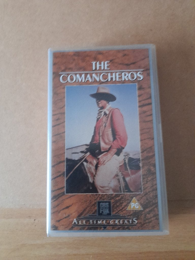 The Comancheros VHS John Wayne Collection, Cd's en Dvd's, VHS | Film, Alle leeftijden, Ophalen of Verzenden, Zo goed als nieuw