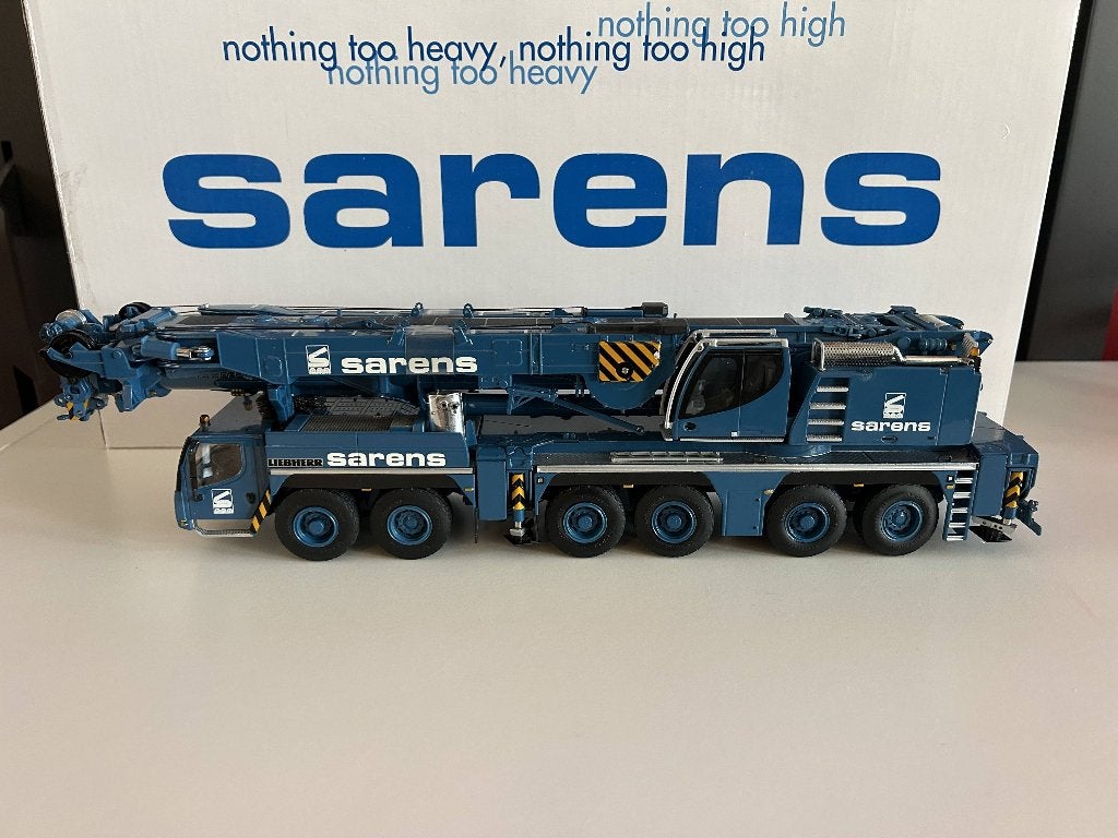Sarens Liebherr LTM 1350 -6.1 02-1392 WSI, 1:50, Verzenden, Zo goed als nieuw, Hijskraan, Tractor of Landbouw, Wsi