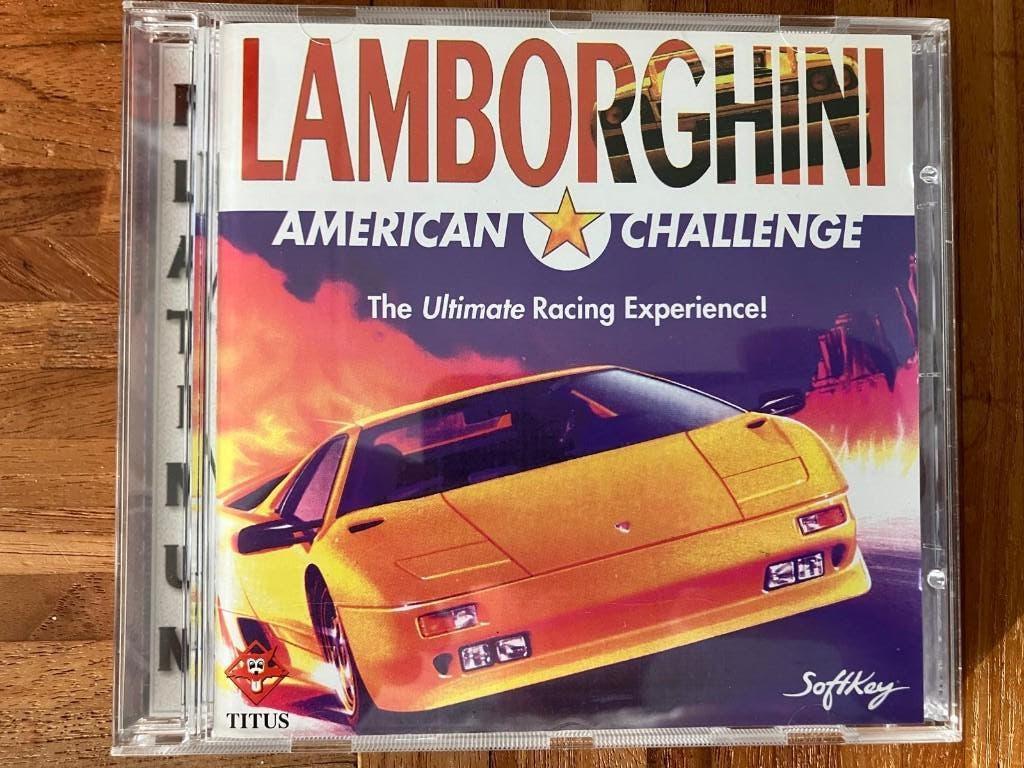 Lamborghini American Challenge | Titus | PC GAME CD-ROM, Spelcomputers en Games, Games | Pc, Gebruikt, 1 speler, Racen en Vliegen