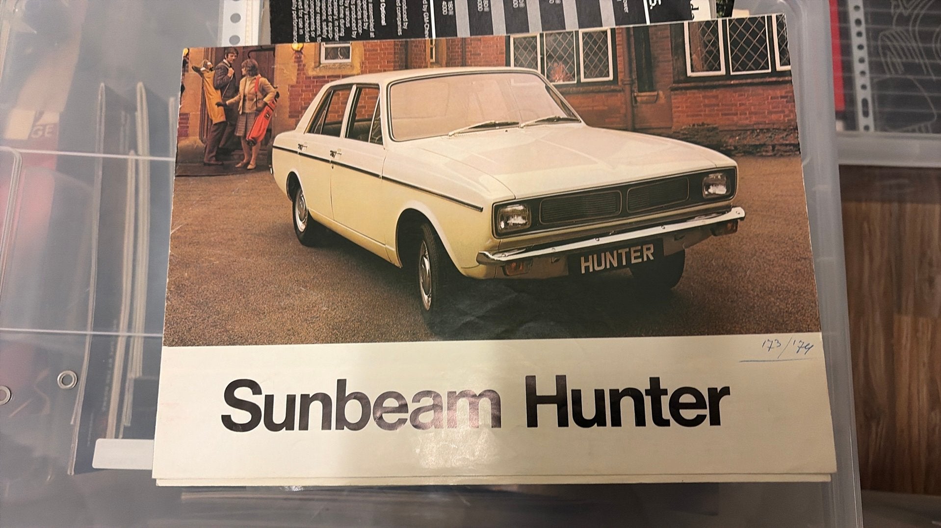 Sunbeam Hunter brochure, Ophalen of Verzenden, Zo goed als nieuw, Overige merken