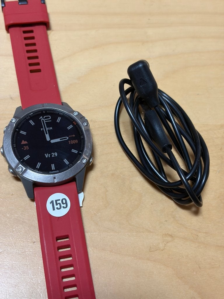 Garmin Fenix 6 pro titanium saffier (GPSinruil-nr 159)