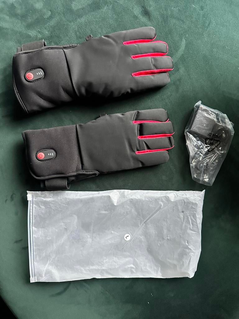 Set verwarmde handschoenen oplaadbaar (L) (nieuw), Ophalen, Zo goed als nieuw, Maat 42/44 (L), Overige typen