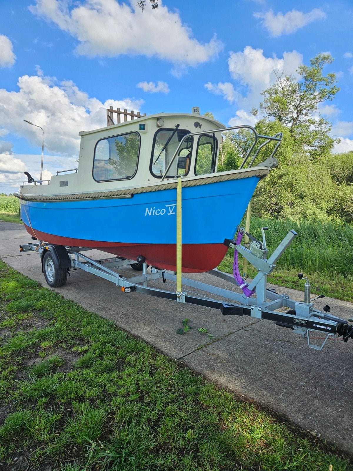 HARDY 18 Fast Fisher met Trailer, Watersport en Boten, Vis- en Consoleboten, Ophalen