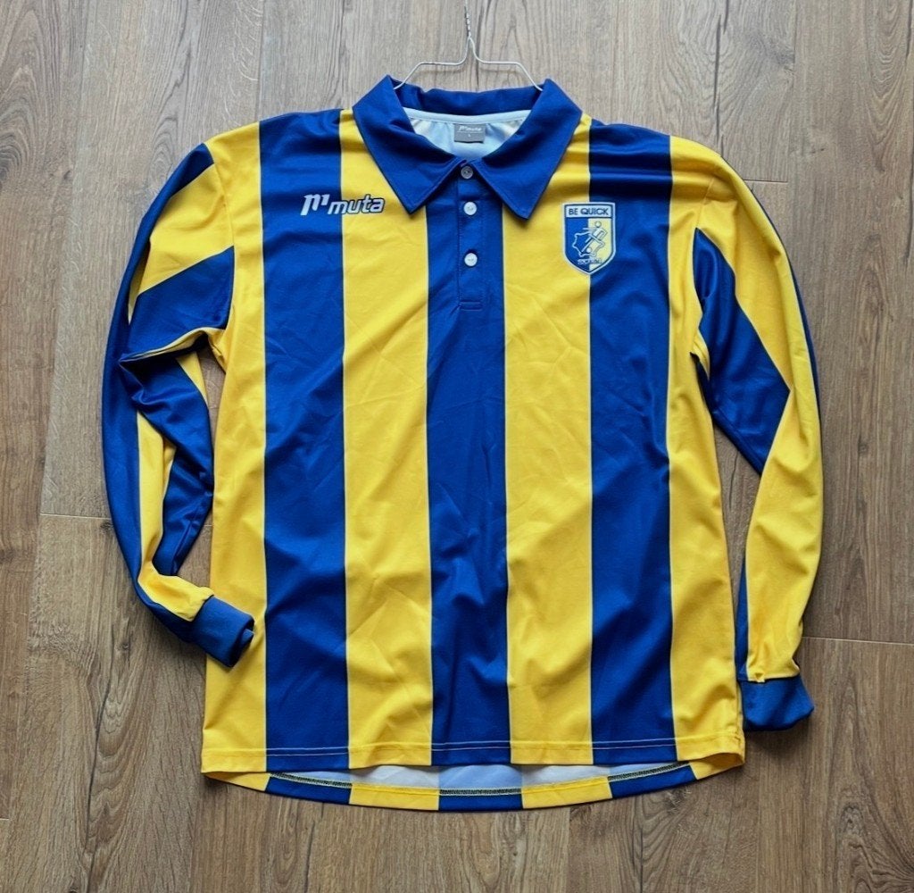 shirt voetbal CSV Be Quick Dokkum 2020-2021 L Oldskool Retro, Verzamelen, Ophalen of Verzenden, Nieuw, Overige binnenlandse clubs