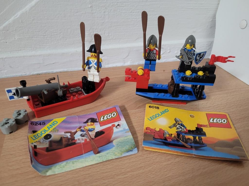 Lego 6245 Piraat en Lego 6018 Ridders, Kinderen en Baby's, Speelgoed | Duplo en Lego, Ophalen of Verzenden