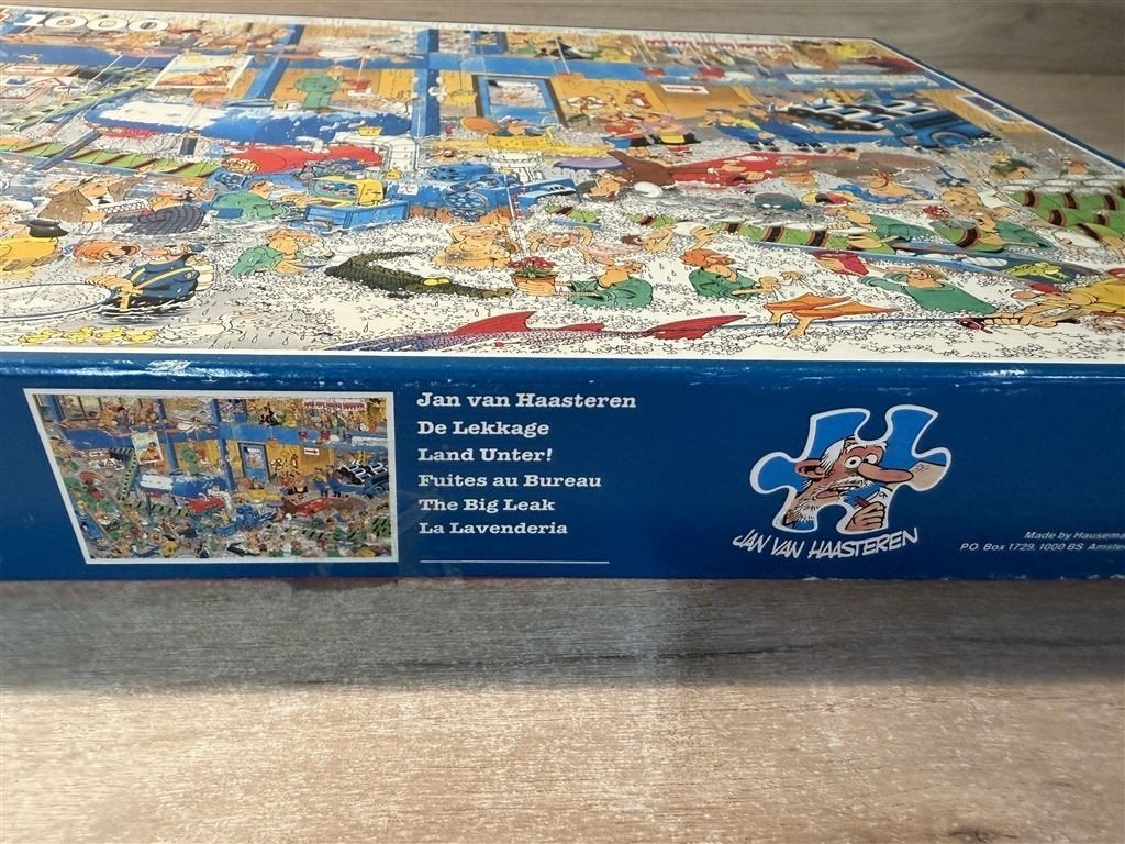 Jan van Haasteren - de lekkage - 1000 stuks - s6638, Verzenden, 500 t/m 1500 stukjes, Zo goed als nieuw