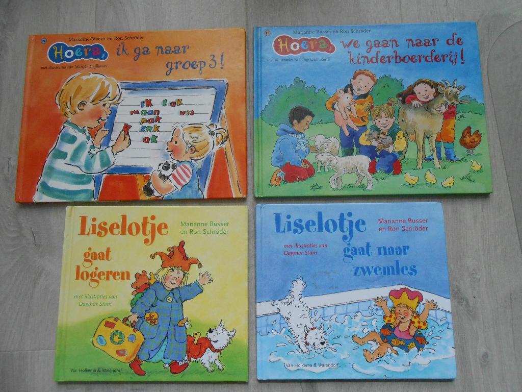 Voorleesboekjes Marianne Busser & Ron Schröder, Ophalen of Verzenden, Gelezen, 3 tot 4 jaar