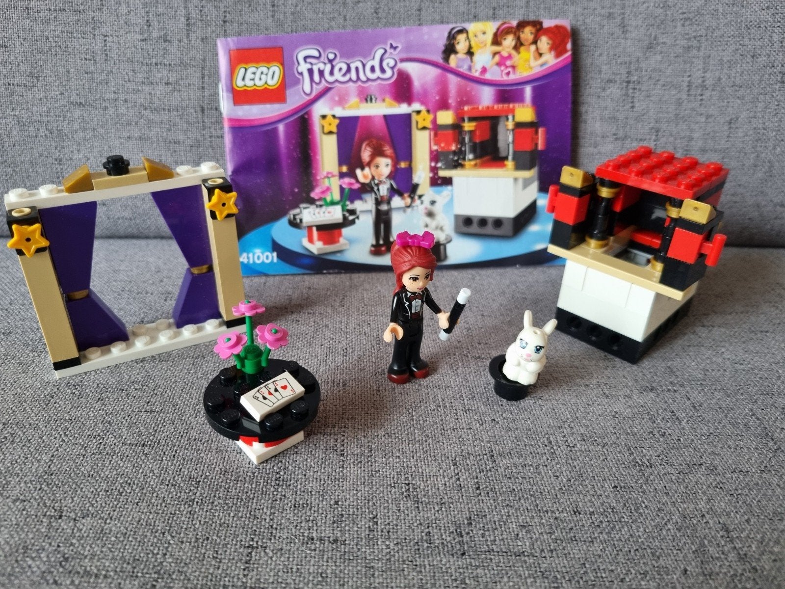 Lego Friends 41001 Mia's toverkunsten, Gebruikt, Lego, Friends, Ophalen of Verzenden