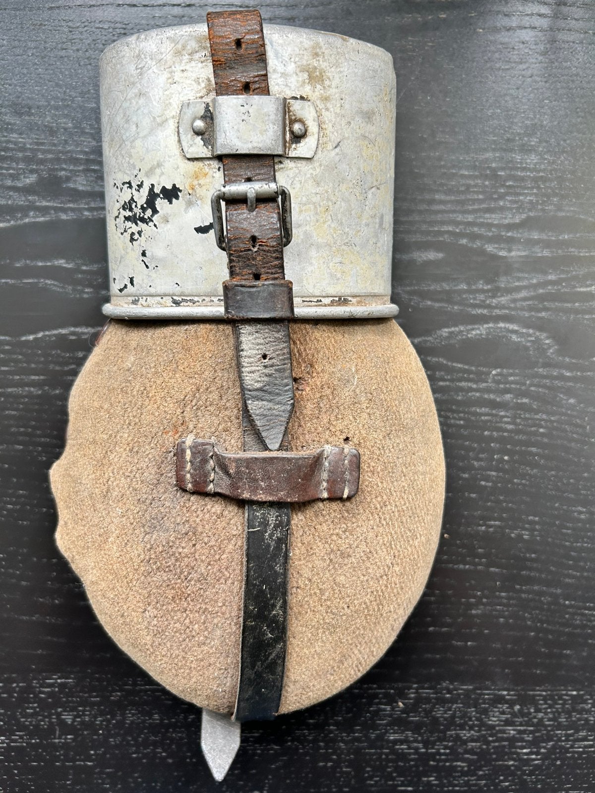 Wo2 Duitse Veldfles, Verzamelen, Militaria | Tweede Wereldoorlog, Ophalen of Verzenden, Landmacht, Duitsland, Overige typen