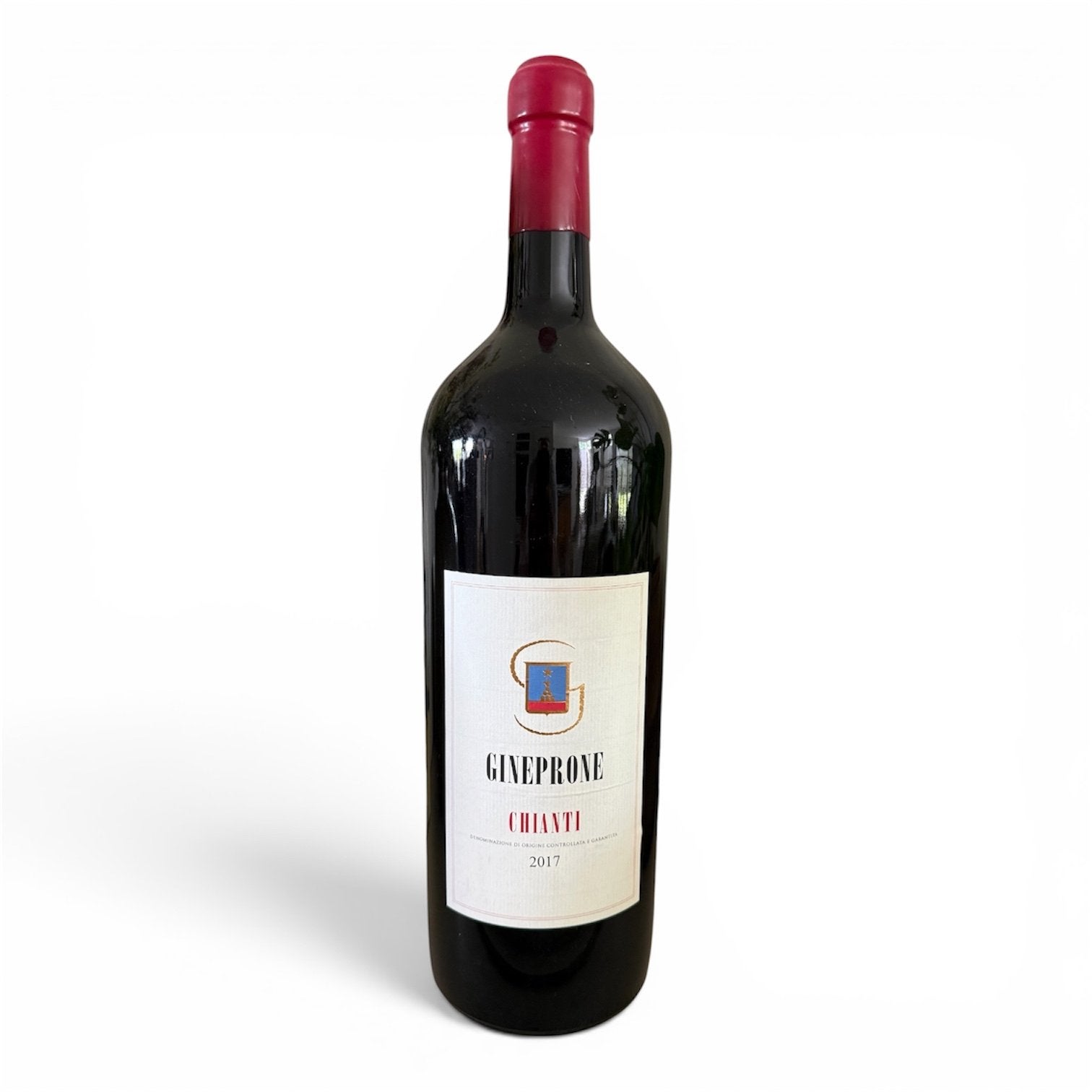 Gineprone Chianti 2017 - 5 literfles Rode Wijn uit Toscane, Nieuw, Rode wijn, Vol, Italië