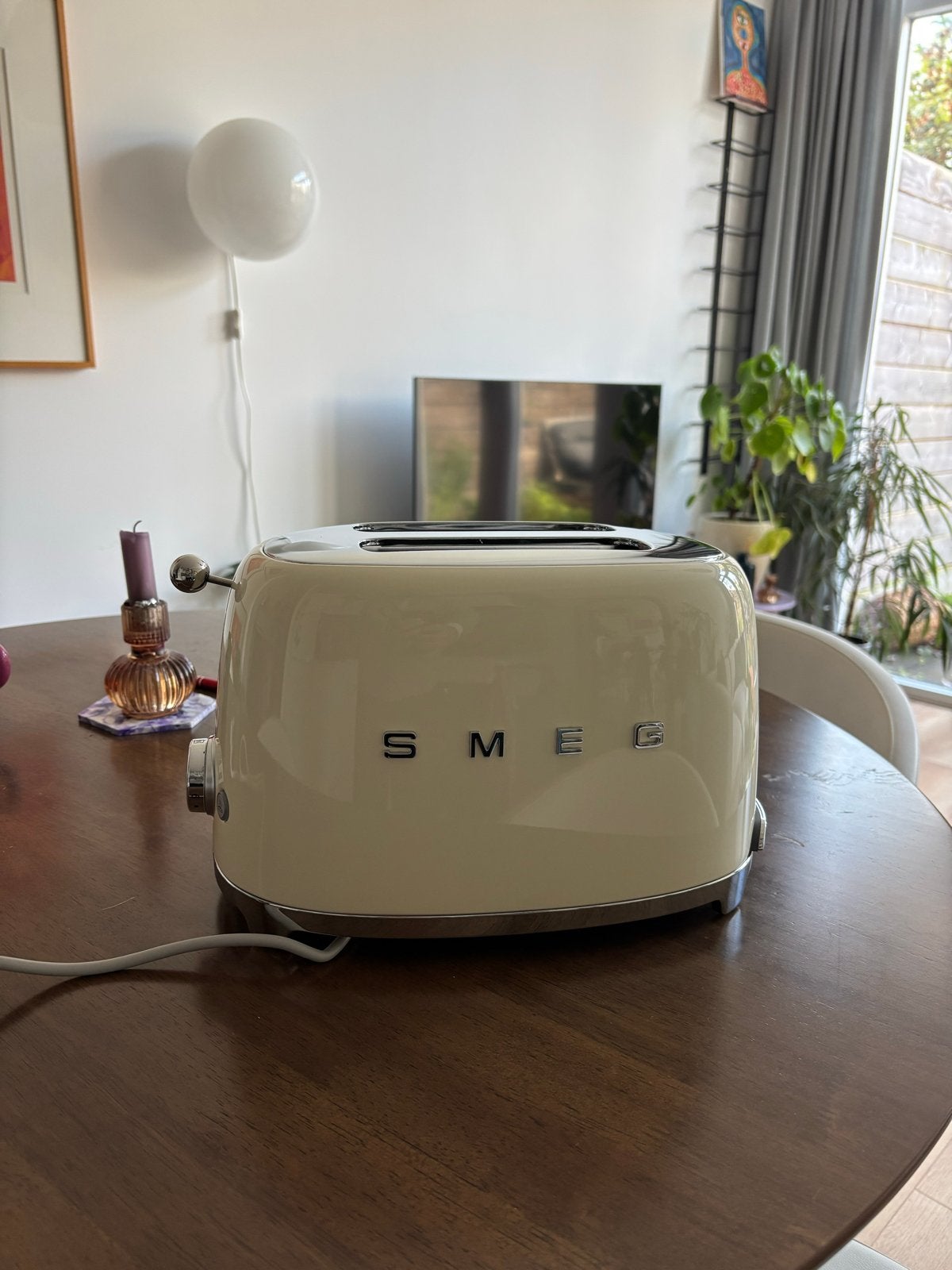 Smeg broodrooster crème - Nieuw in doos, Ophalen of Verzenden, Nieuw